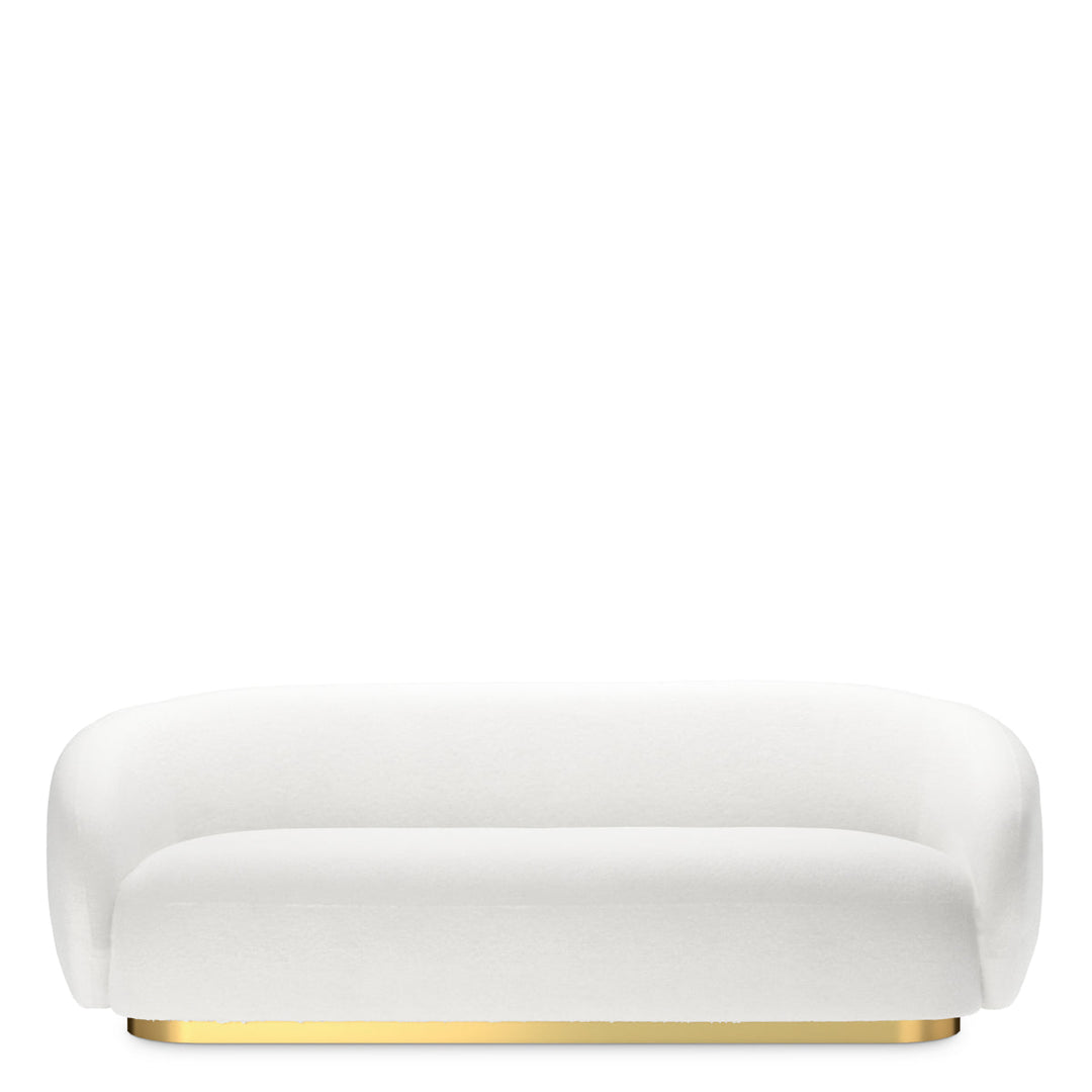Sofa Brice Muslin White Sofas | Ottomans Eichholtz