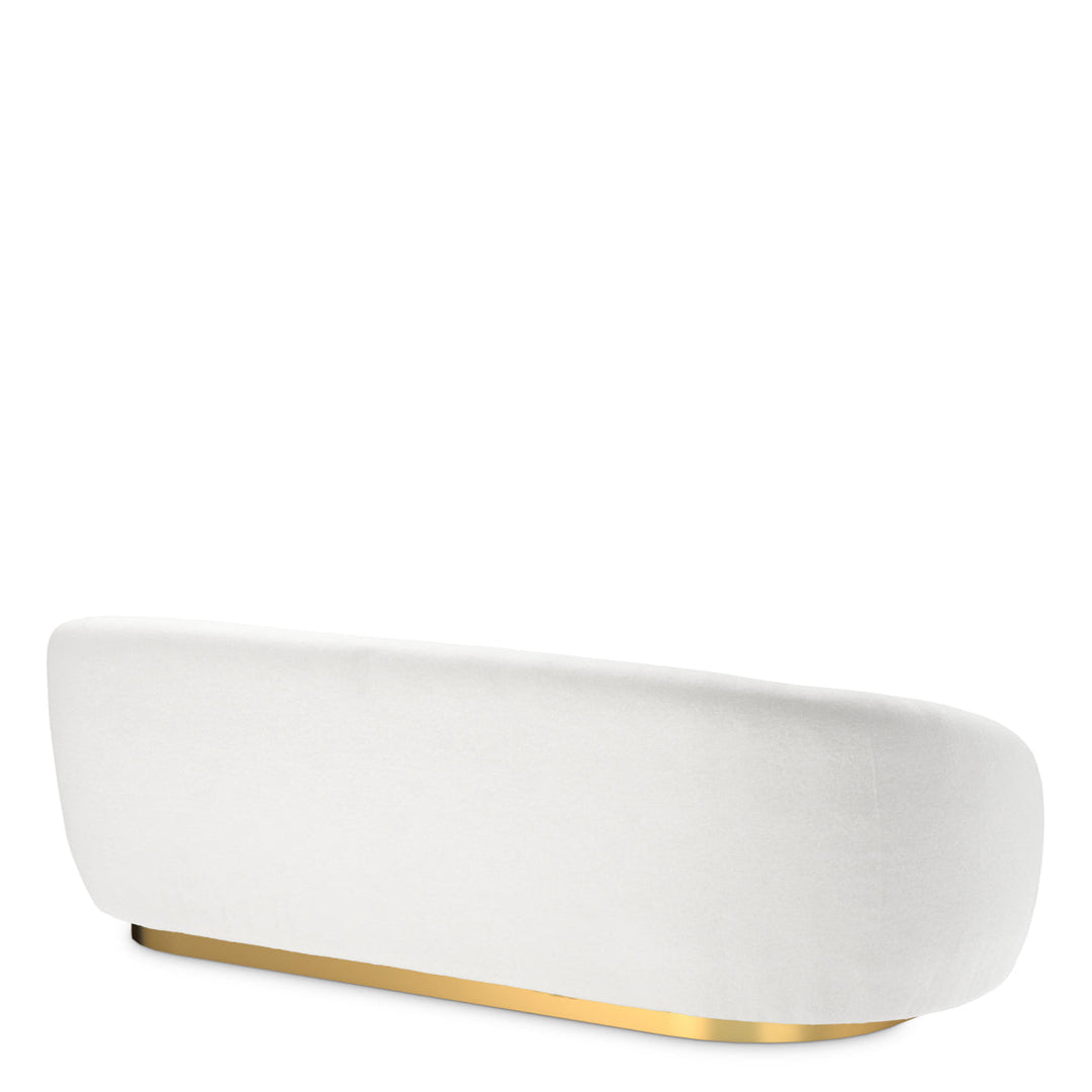 Sofa Brice Muslin White Sofas | Ottomans Eichholtz