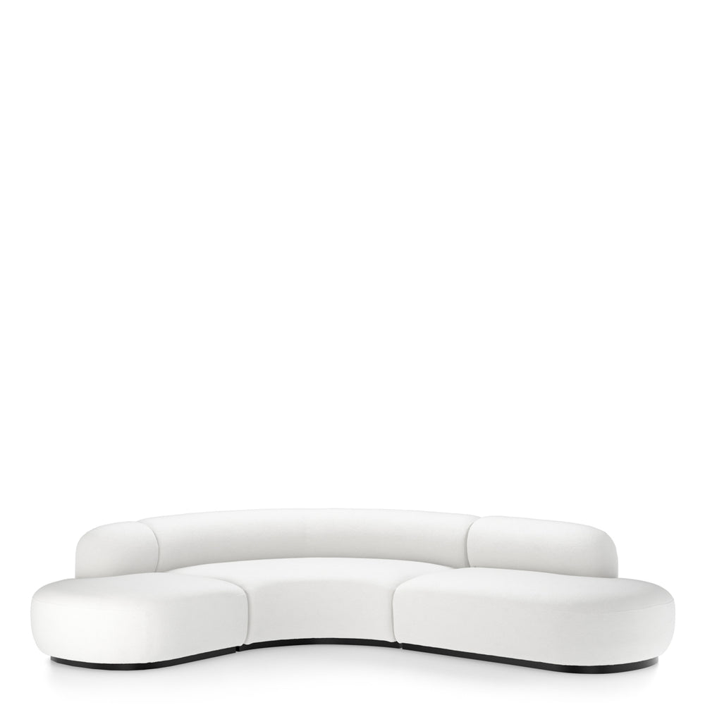 Sofa Björn L Muslin White Eichholtz