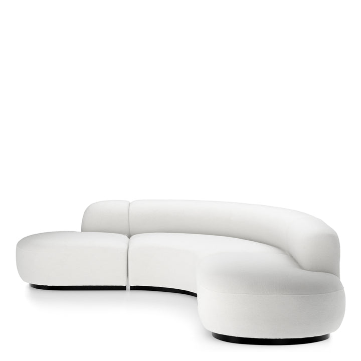 Sofa Björn L Muslin White Eichholtz
