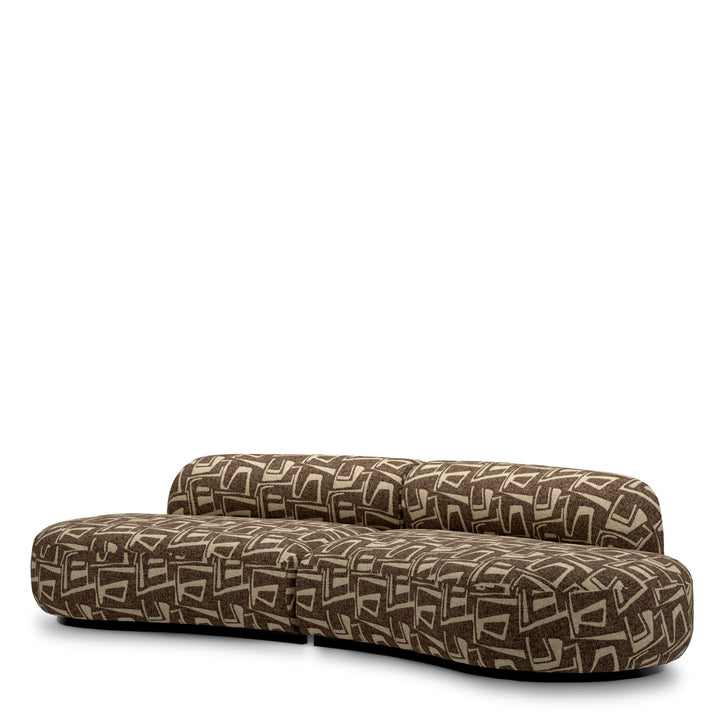 Sofa Björn S Davenport Dark Brown Eichholtz