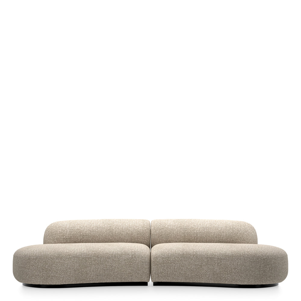 Sofa Björn S Montclair Silver Eichholtz