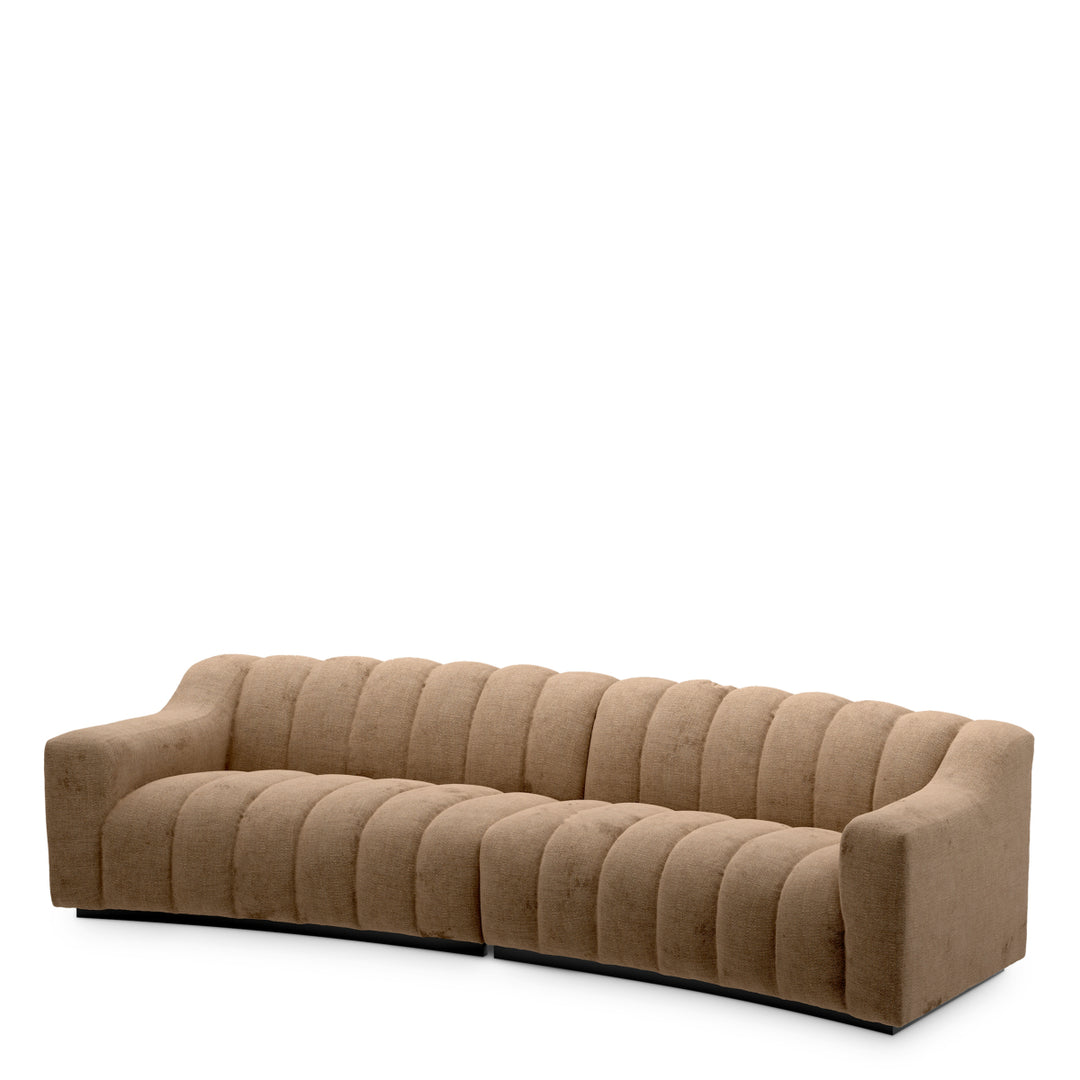 Sofa Kelly L Stratfort Warm Grey Eichholtz