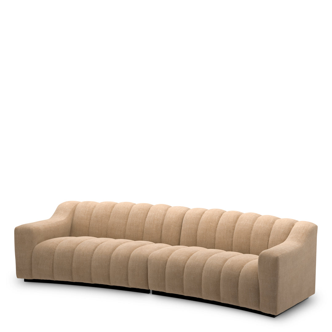 Sofa Kelly L Stratfort Sand Eichholtz