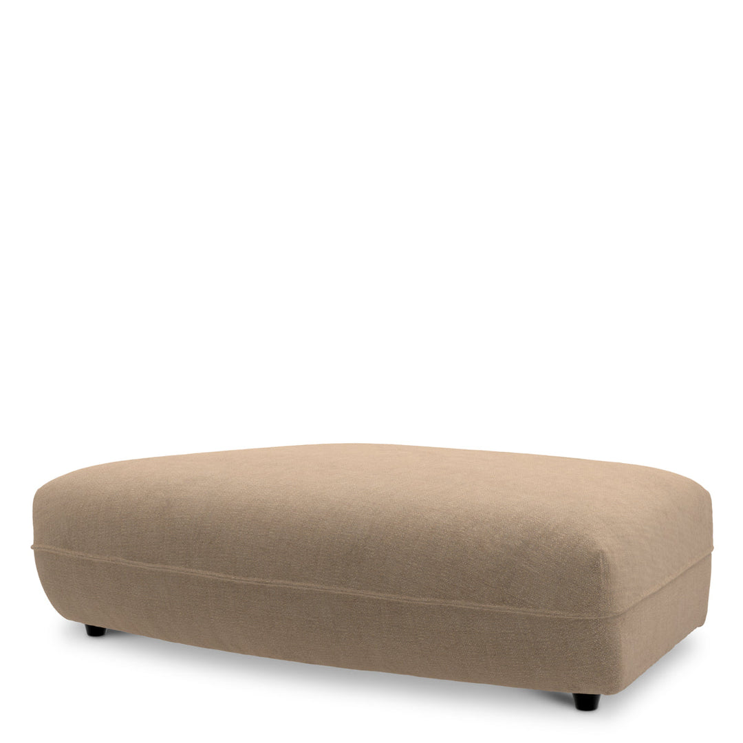 Modular Sofa Grand Avenue - Ottoman Stratfort Warm Grey Sofas | Ottomans Eichholtz