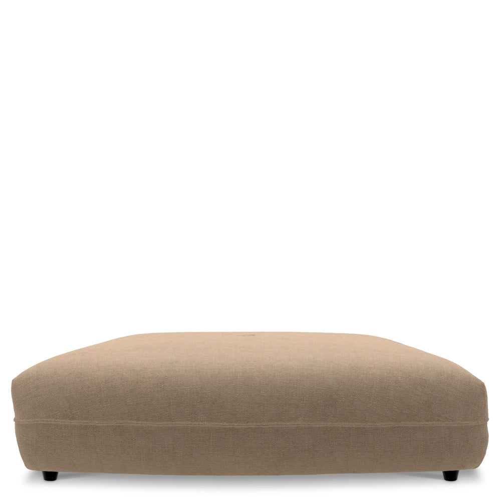 Modular Sofa Grand Avenue - Ottoman Stratfort Warm Grey Sofas | Ottomans Eichholtz