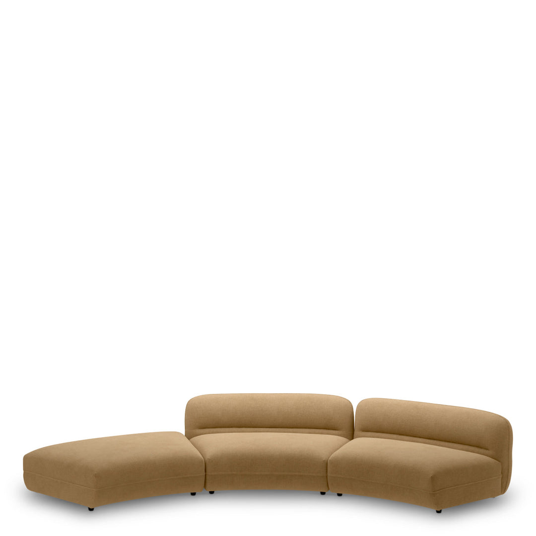 Modular Sofa Grand Avenue - Ottoman Stratfort Honey Sofas | Ottomans Eichholtz
