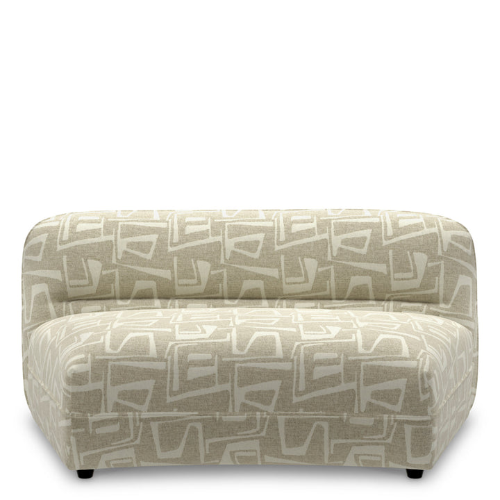 Modular Sofa Grand Avenue - Middle Davenport Light Grey Sofas | Ottomans Eichholtz