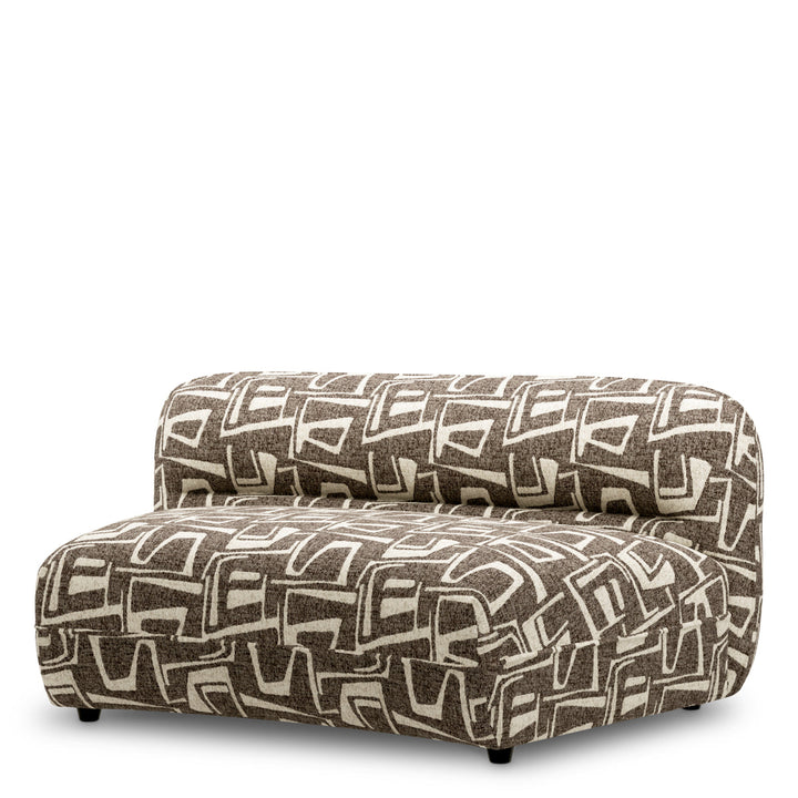 Modular Sofa Grand Avenue - Middle Davenport Dark Brown Sofas | Ottomans Eichholtz