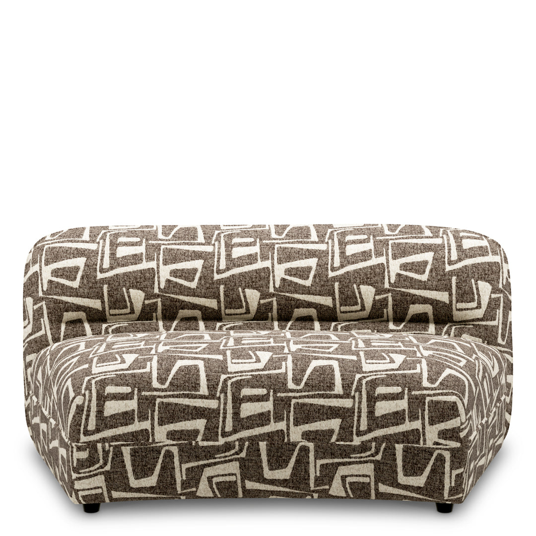 Modular Sofa Grand Avenue - Middle Davenport Dark Brown Sofas | Ottomans Eichholtz