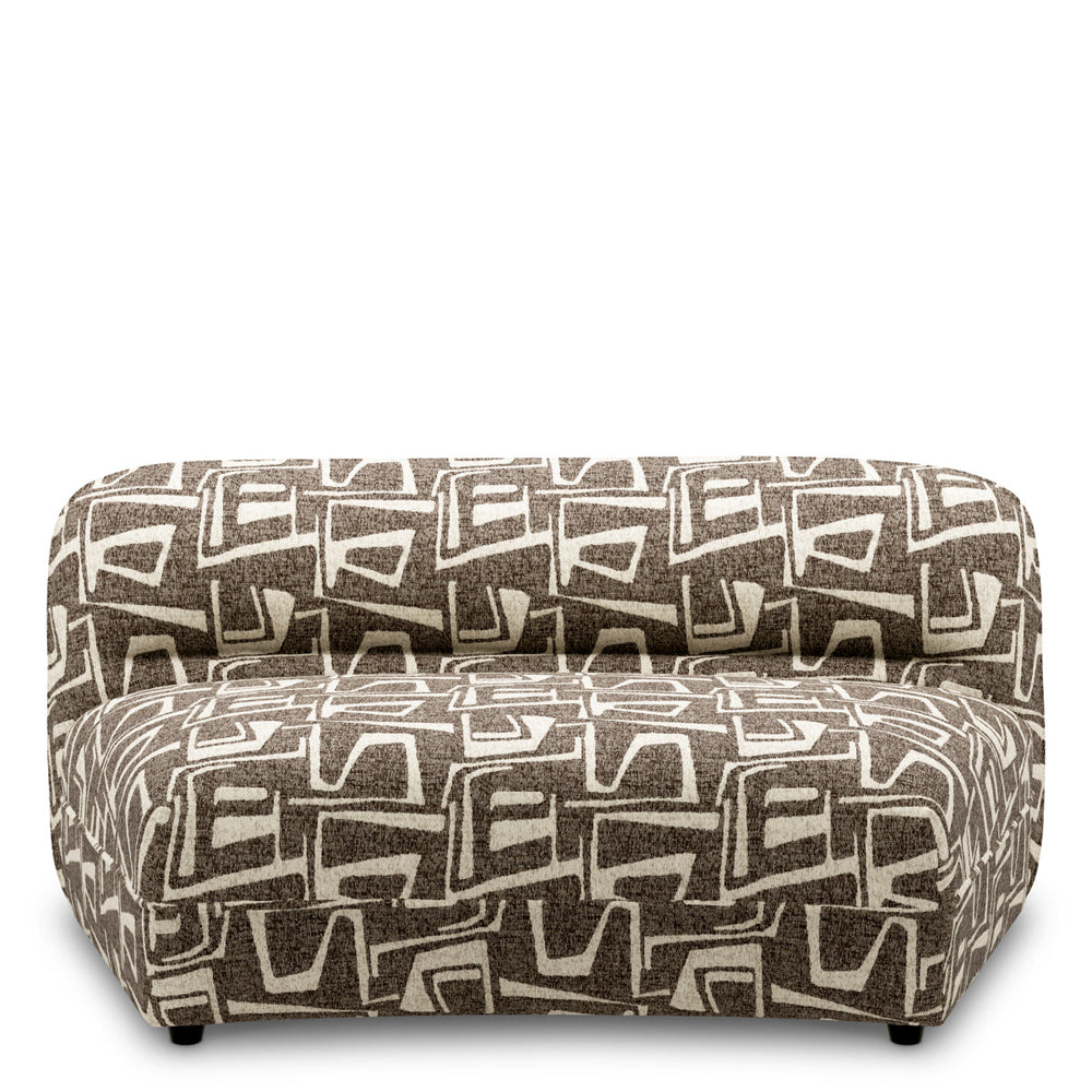 Modular Sofa Grand Avenue - Middle Davenport Dark Brown Sofas | Ottomans Eichholtz