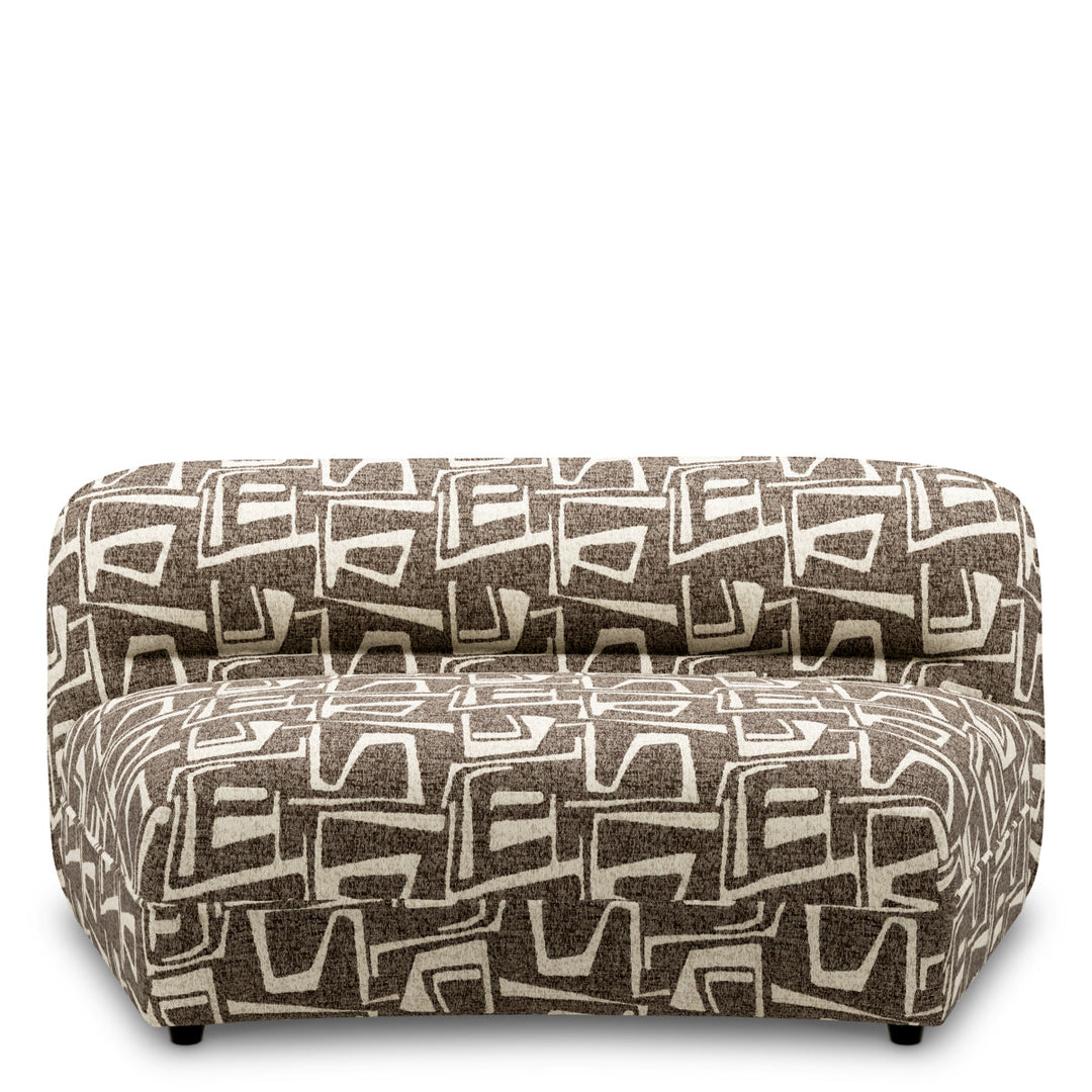 Modular Sofa Grand Avenue - Middle Davenport Dark Brown Sofas | Ottomans Eichholtz