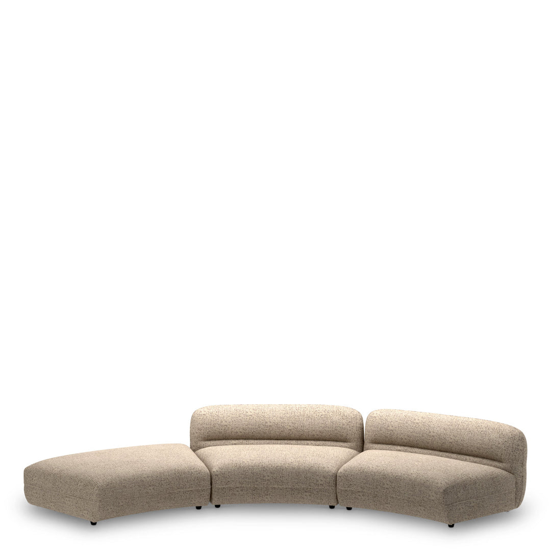 Modular Sofa Grand Avenue - Middle Montclair Warm Grey Sofas | Ottomans Eichholtz