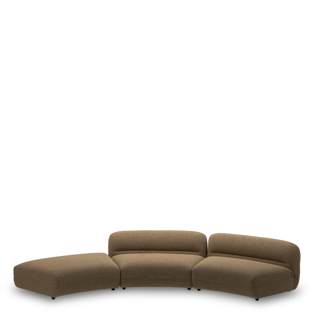 Modular Sofa Grand Avenue - Ottoman Hastings Brown Sofas | Ottomans Eichholtz