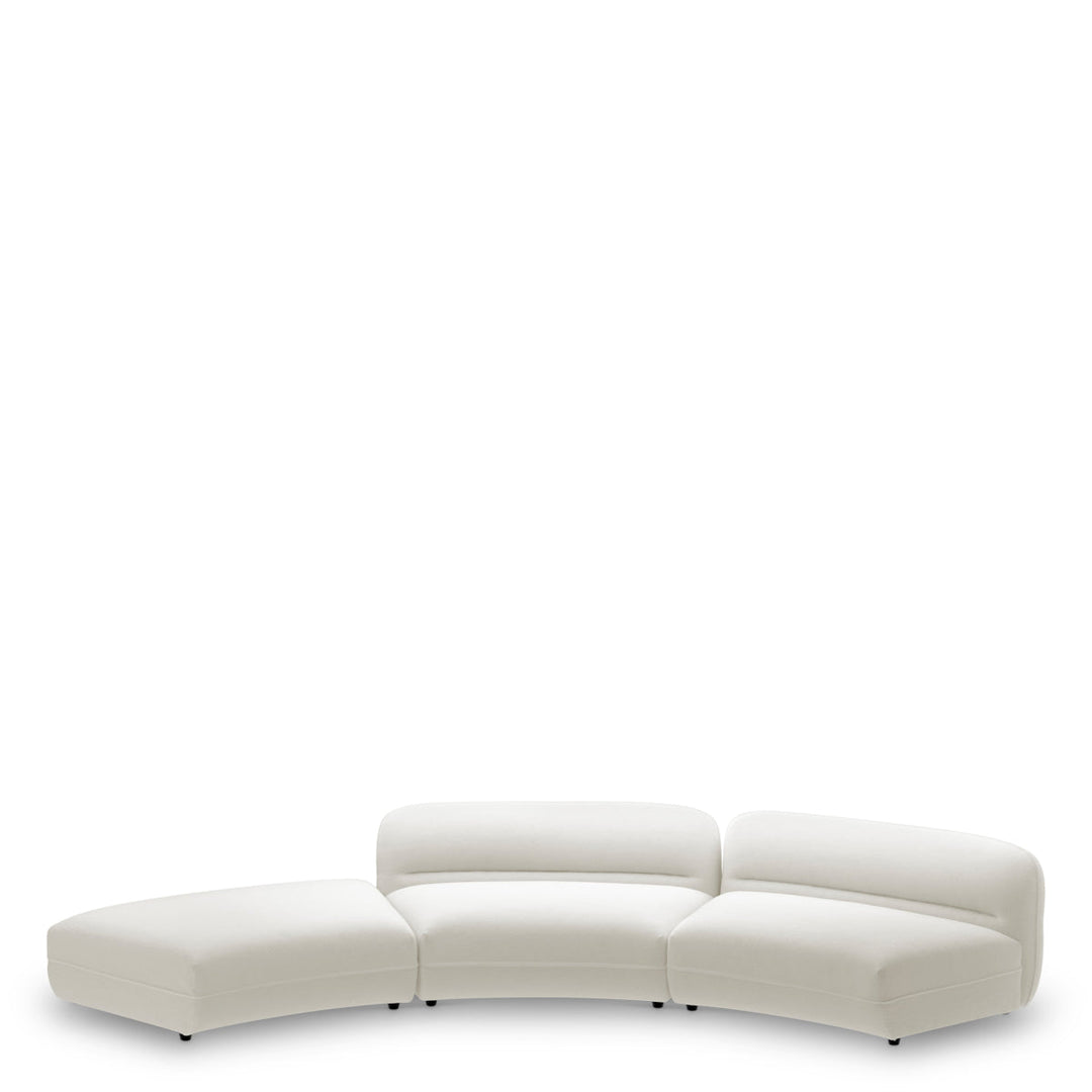 Modular Sofa Grand Avenue - Middle Muslin Whiten Sofas | Ottomans Eichholtz