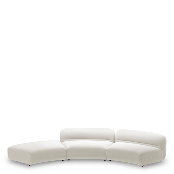 Modular Sofa Grand Avenue - Middle Muslin Whiten Sofas | Ottomans Eichholtz