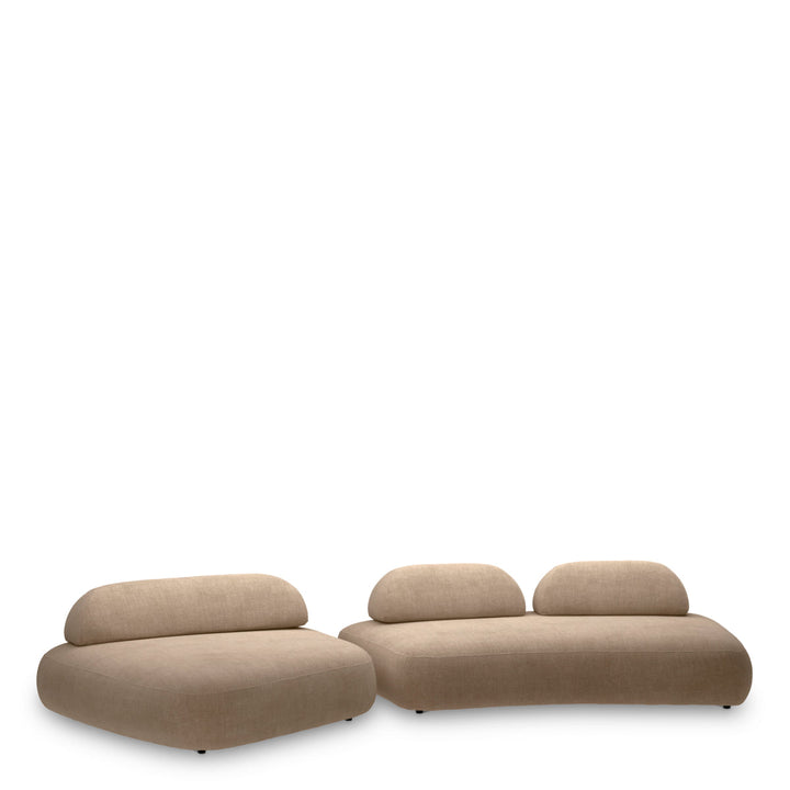 Sofa Residenza Stratfort Warm Grey Sofas | Ottomans Eichholtz
