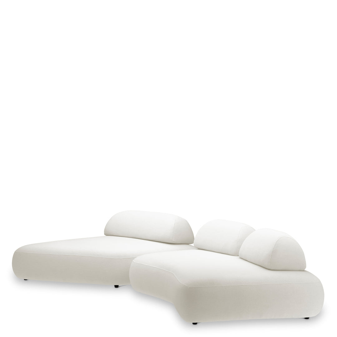 Sofa Residenza Muslin White Eichholtz