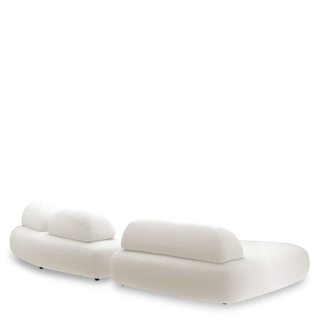 Sofa Residenza Muslin White Sofas | Ottomans Eichholtz