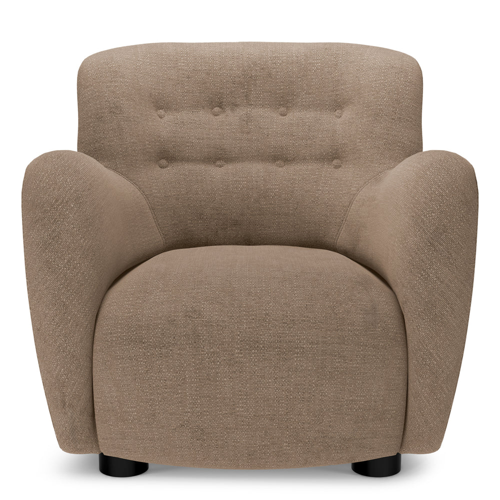 Chair Bixby Stratford Warm Grey Eichholtz