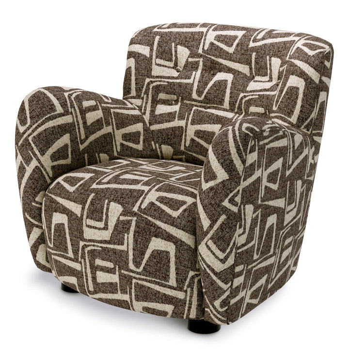 Chair Bixby Davenport Dark Brown Chairs Eichholtz
