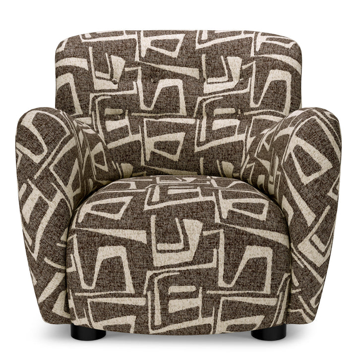 Chair Bixby Davenport Dark Brown Chairs Eichholtz