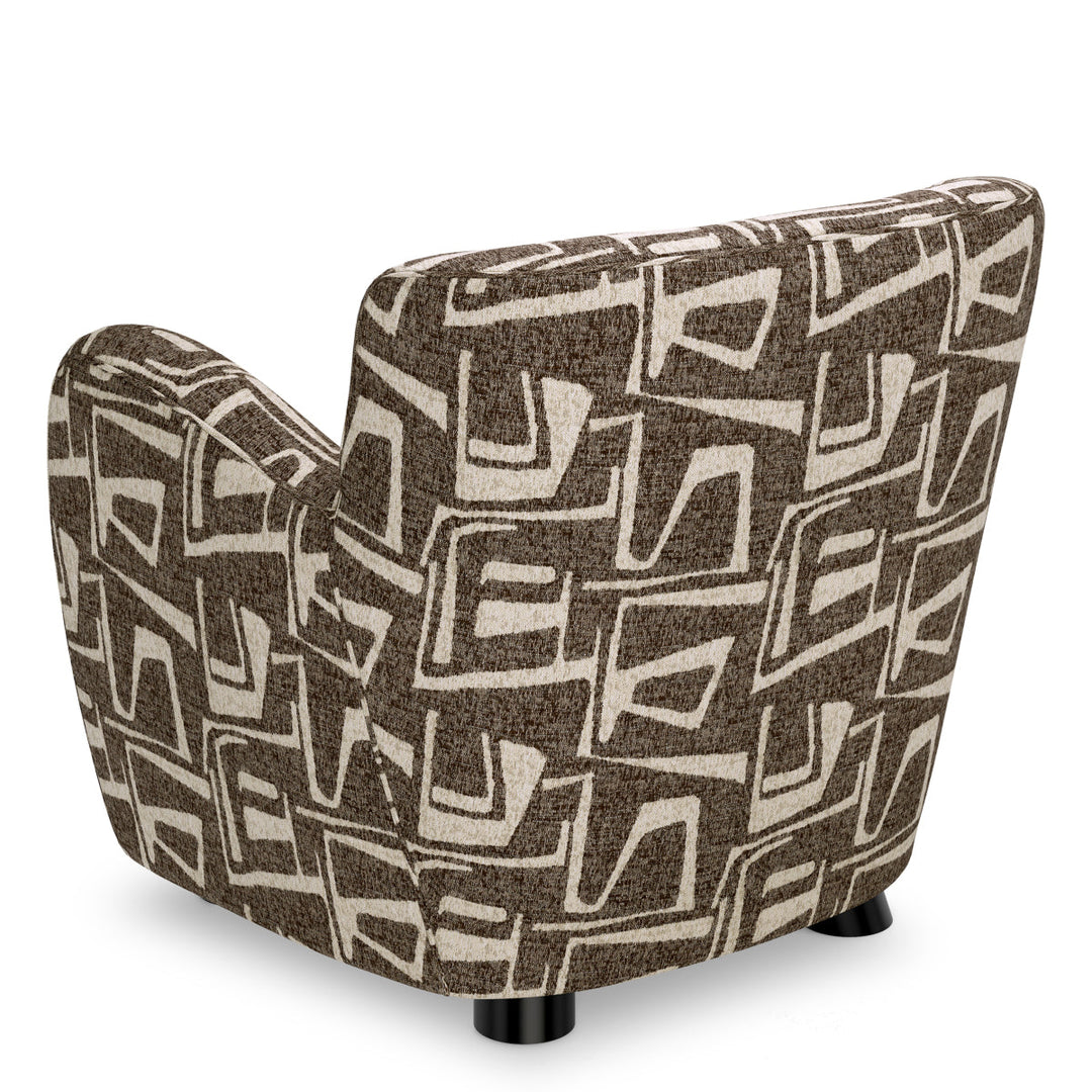 Chair Bixby Davenport Dark Brown Chairs Eichholtz