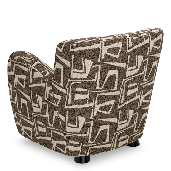 Chair Bixby Davenport Dark Brown Chairs Eichholtz