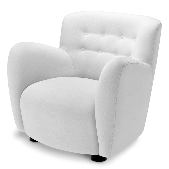 Chair Bixby Muslin White Chairs Eichholtz