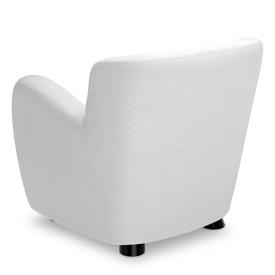 Chair Bixby Muslin White Chairs Eichholtz