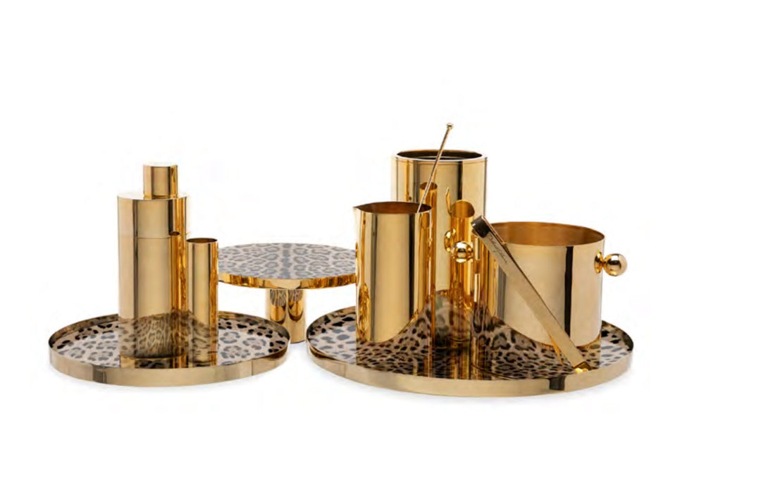 LEOPARD COCKTAIL KIT Kitchen & Dining Carts Dolce&Gabbana   