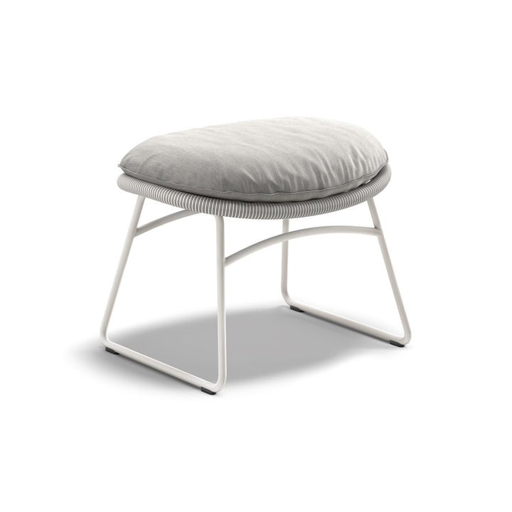 Kida Footstool Outdoor Ottomans Dedon 215 Line Touch / 304 Lipari