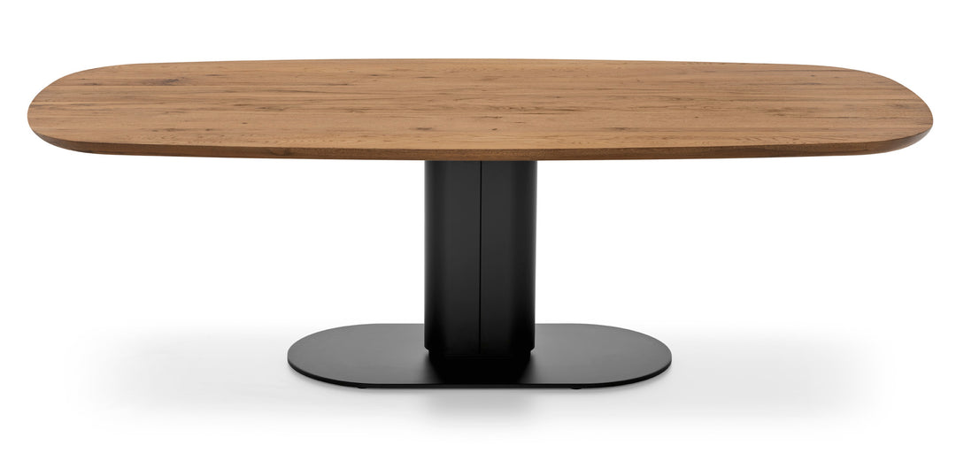Cameo Dining Table Oak Wood Elliptical Capsule Collection Dining Table Calligaris   