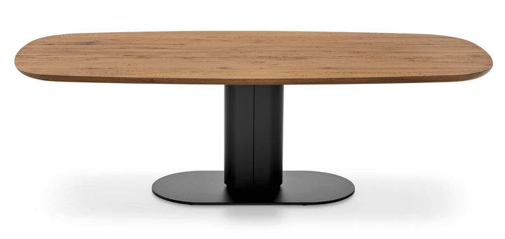 Cameo Dining Table Oak Wood Elliptical Capsule Collection Dining Table Calligaris   