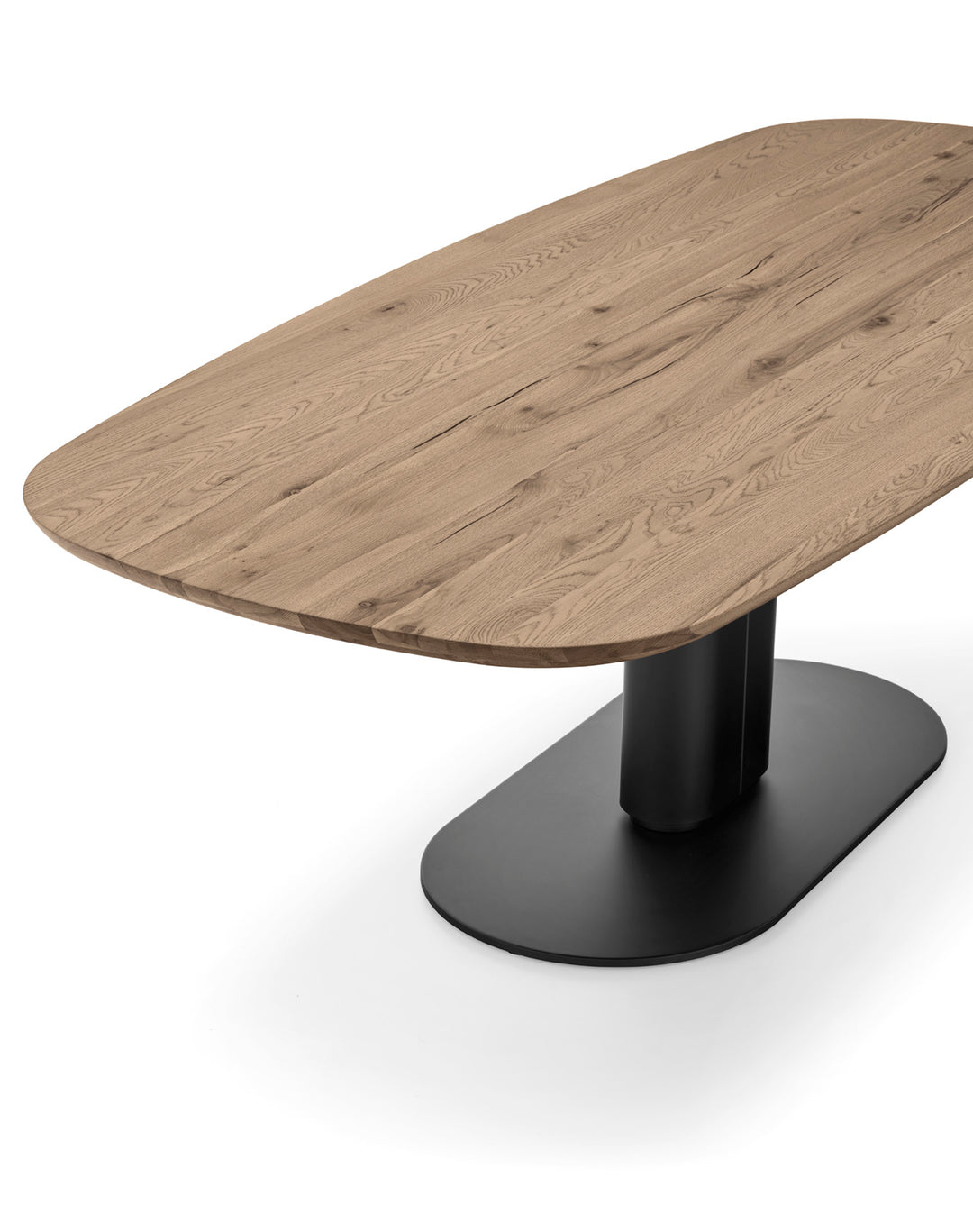 Cameo Dining Table Oak Wood Elliptical Capsule Collection Dining Table Calligaris   