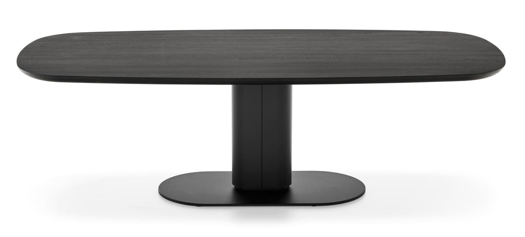 Cameo Dining Table Oak Wood Elliptical Capsule Collection Dining Table Calligaris   