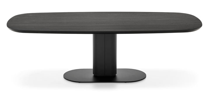 Cameo Dining Table Oak Wood Elliptical Capsule Collection Dining Table Calligaris   