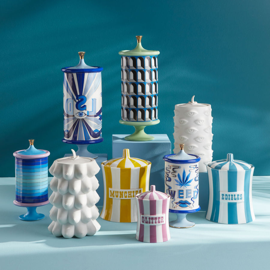 Muse Eyes Cookie Jar Jonathan Adler