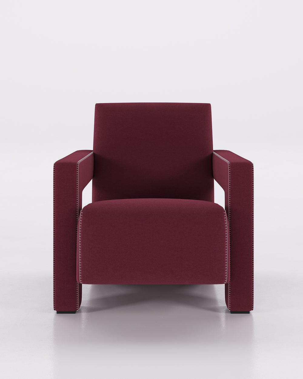 Utrecht Armchair Eggplant Armchairs Cassina