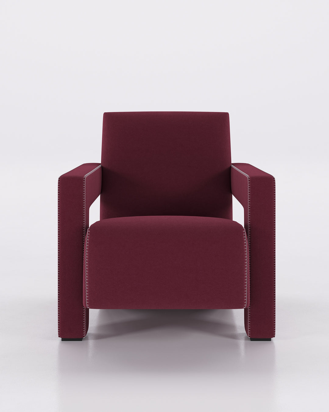 Utrecht Armchair Eggplant Armchairs Cassina