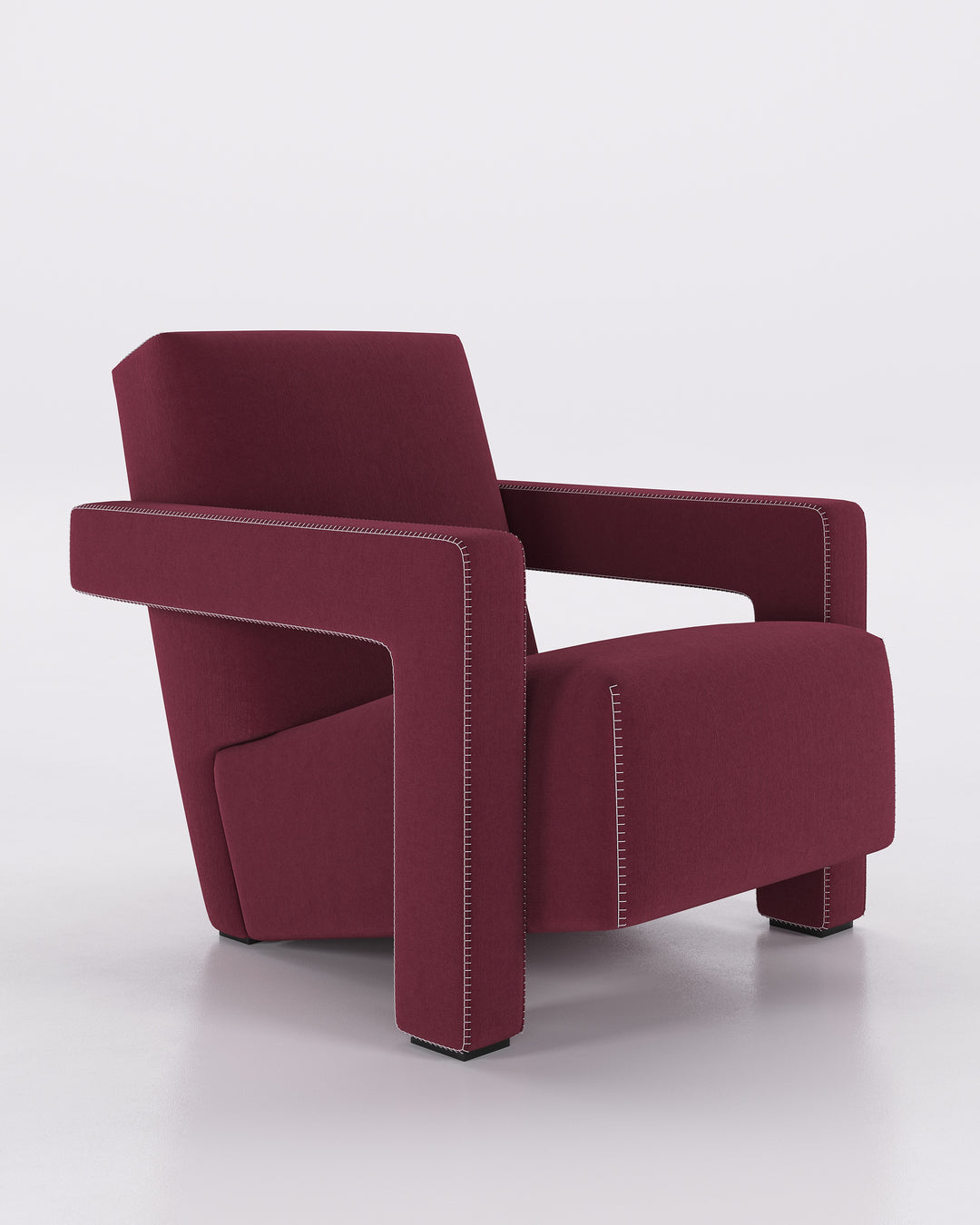 Utrecht Armchair Eggplant Armchairs Cassina