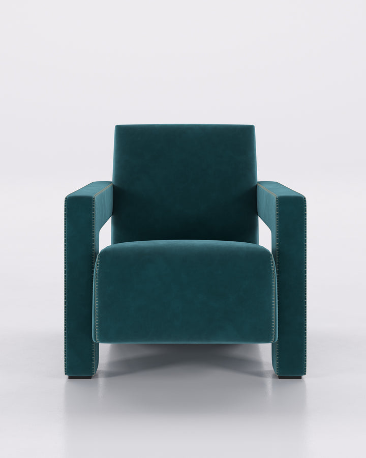 Utrecht Armchair Teal Armchairs Cassina
