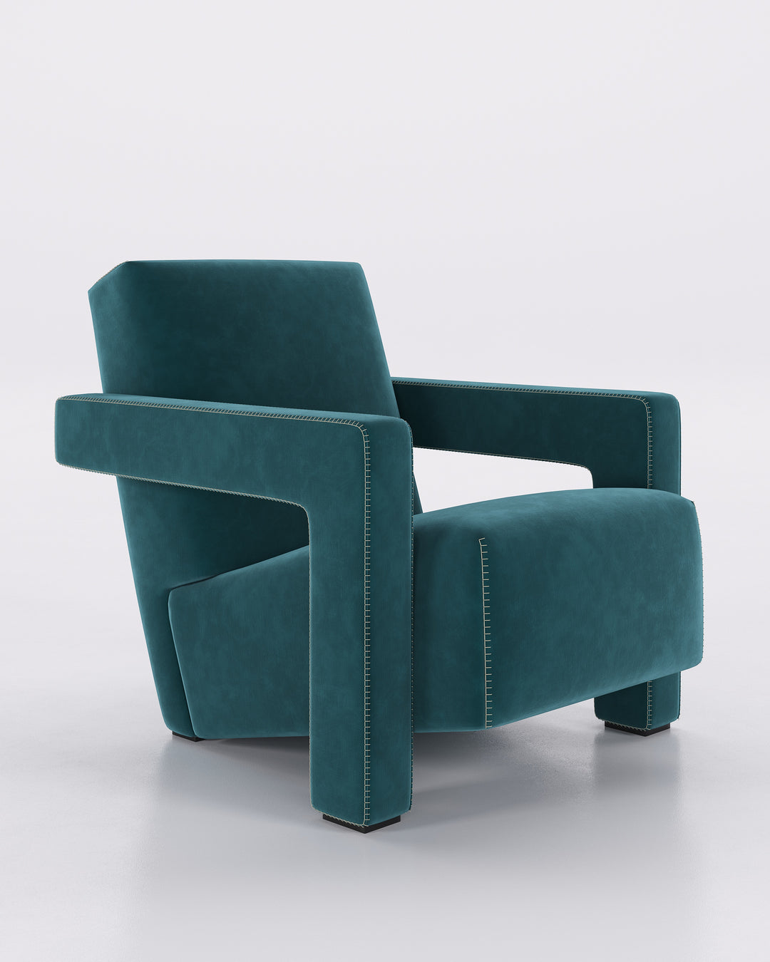 Utrecht Armchair Teal Armchairs Cassina