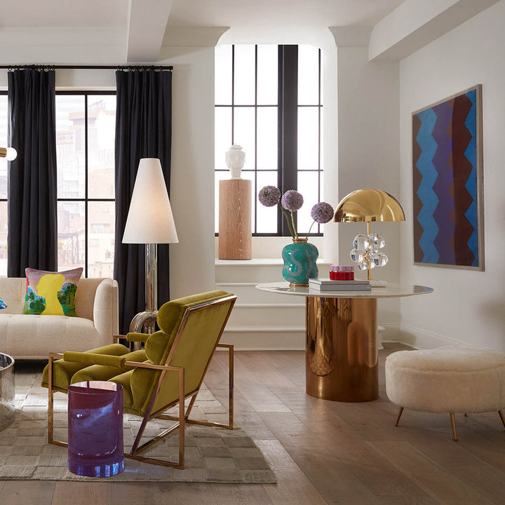 Acrylic Cylinder Table Jonathan Adler