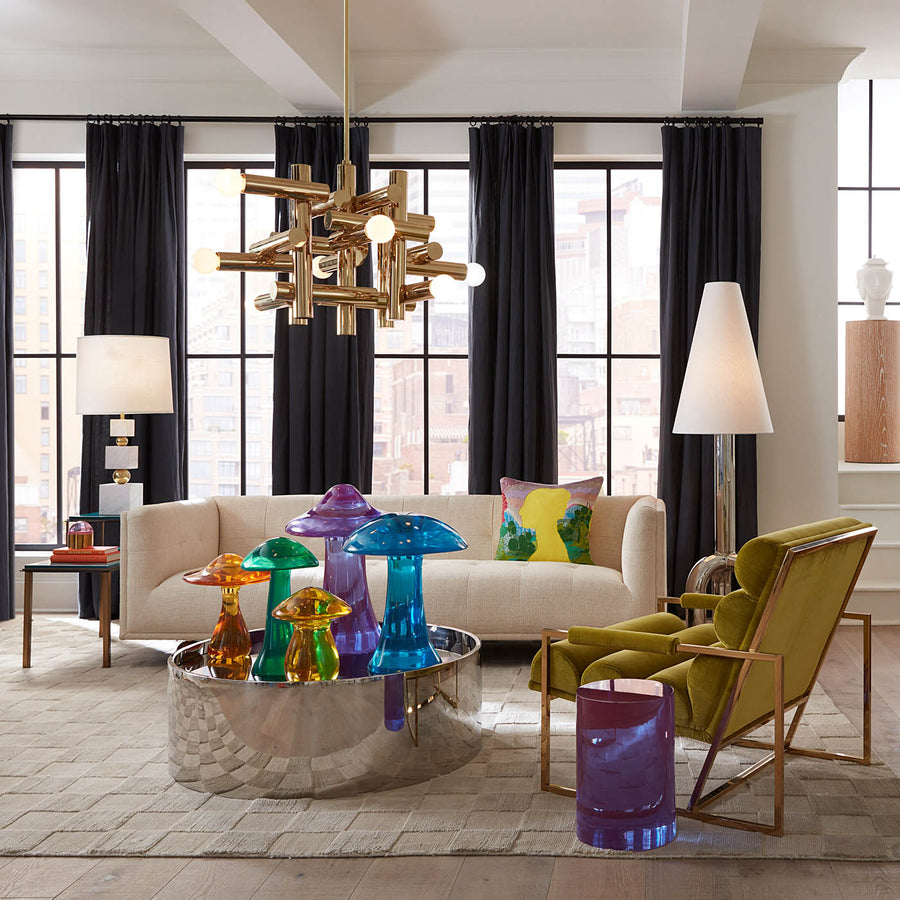 Purple Acrylic Mushroom Objet Jonathan Adler