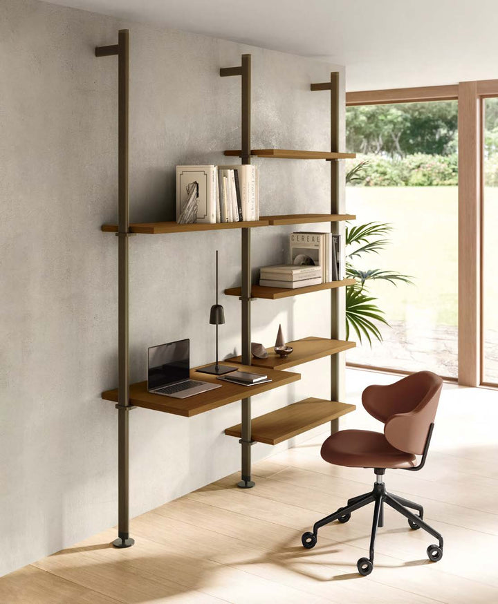 Cluster Bookcase Wall Upright Bookcases & Shelving Calligaris