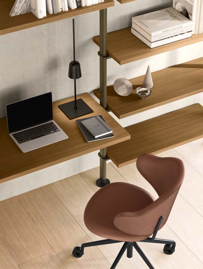 Cluster Bookcase Wall Upright Bookcases & Shelving Calligaris