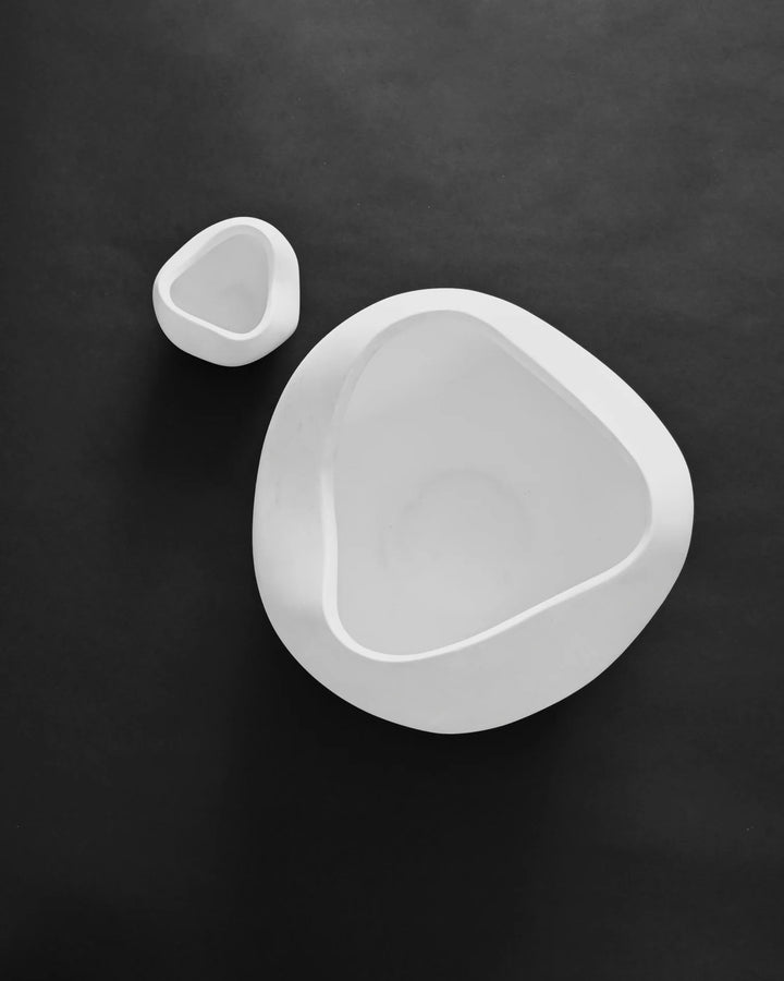 Curve Bowl, Mini - Bone White Decorative Bowl 101 Copenhagen   