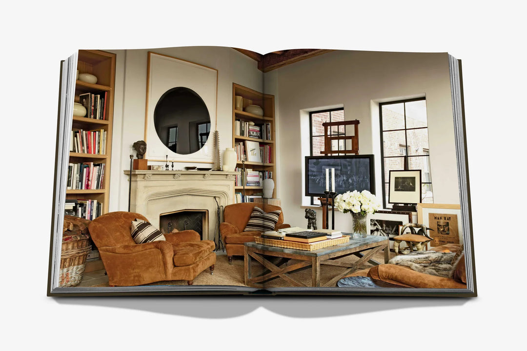 The Living Room by the Design Leadership Network Book Print Books Assouline   