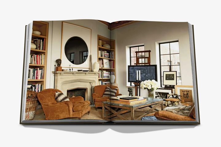 The Living Room by the Design Leadership Network Book Print Books Assouline   